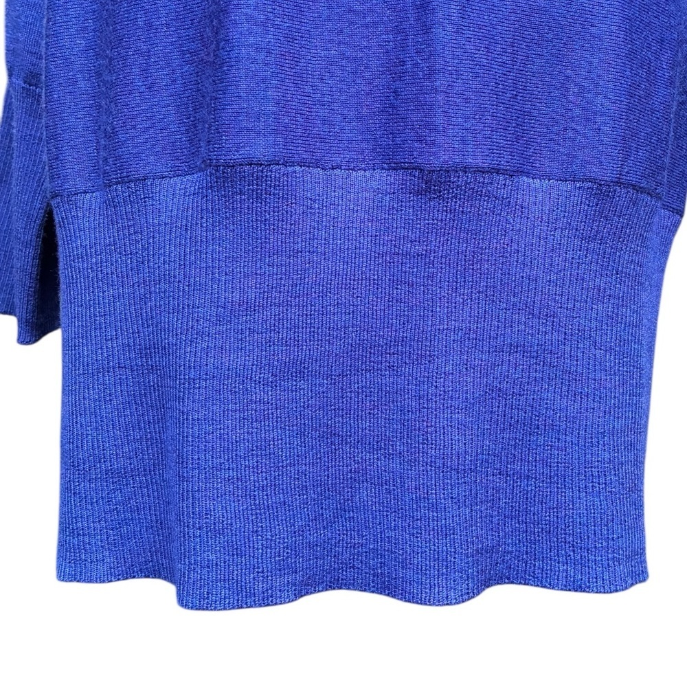 Eileen Fisher Italian Merino Wool Cardigan, Open Front, Size Large, Super Soft - Picture 3 of 11